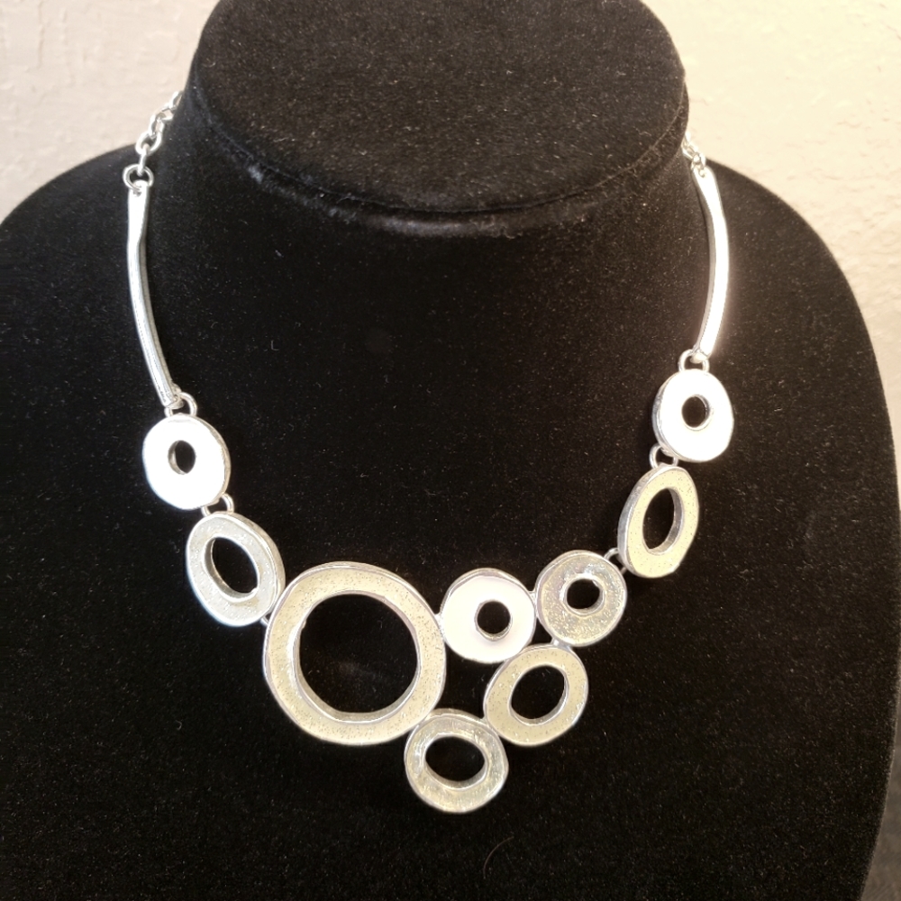 Vintage Dolce Vita Paris France Designer Statement Necklace
